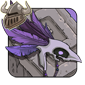 Purple Birdskull Headdress