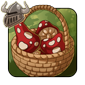 Blithe Mushroom Basket