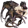 Shadow, a Thistle/Black/Black Skydancer dragon