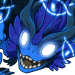 avatar image of a blue and black aether with glowing eyes