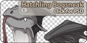Hatchling Bogsneak PSD template