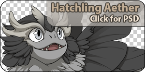 Hatchling Aether PSD template