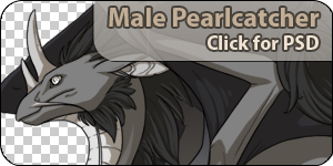 Male Pearlcatcher PSD template