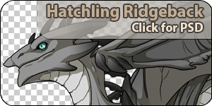 Hatchling Ridgeback PSD template