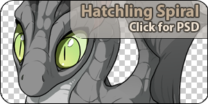Hatchling Spiral PSD template