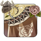 Sepia Rose Thorn Banner