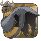 Heraldic Leather Skullcap