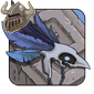Blue Birdskull Headdress