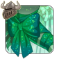Sparkling Emerald Arm Bow