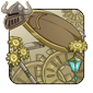 Brass Steampunk Wing Armor