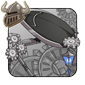 Silver Steampunk Wing Armor