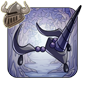 Obsidian Unicorn Horn