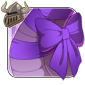 Pretty Purple Neck Bow