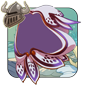 Purple Sea Slug Cloak