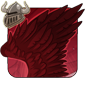 Crimson Feathered Wings