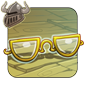 Gold Halfmoon Spectacles