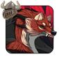 Blood Red Wolf Cape