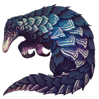Wisp the Inscribed Pangolin
