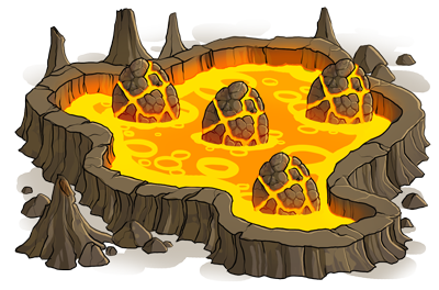 4 egg Fire nest