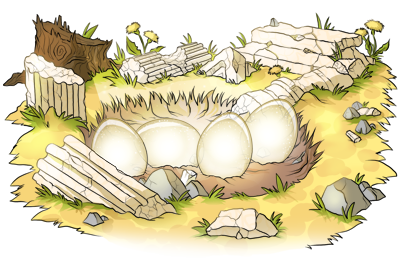 4 egg Light nest