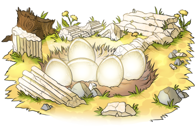 5 egg Light nest